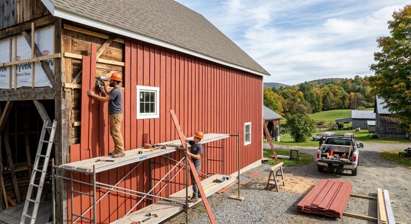 Barn Siding Installation in Benson, NC