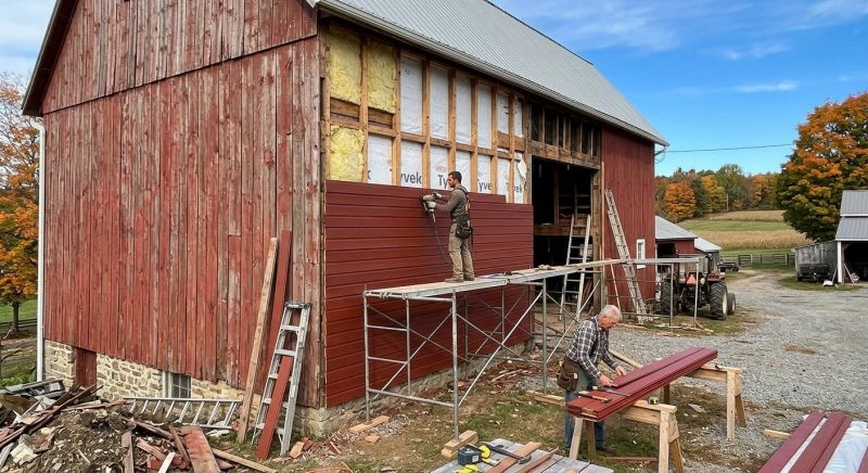 Barn Siding Replacement in Lillington, NC