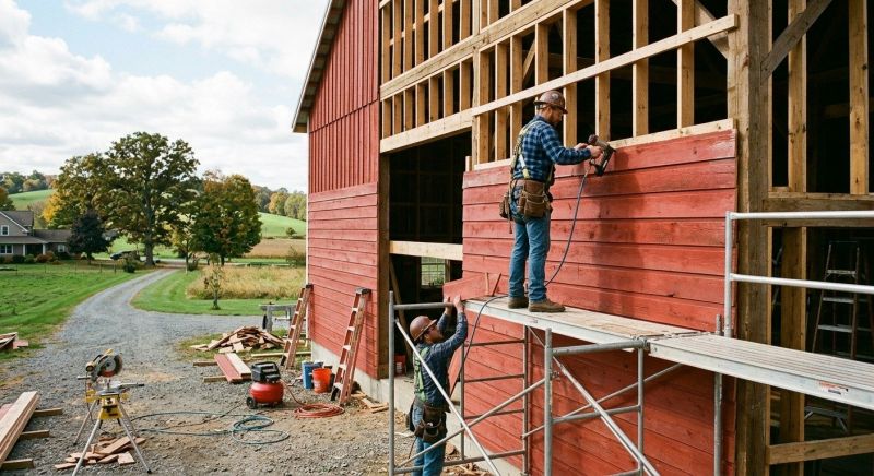 Barn Siding Replacement in Stedman, NC
