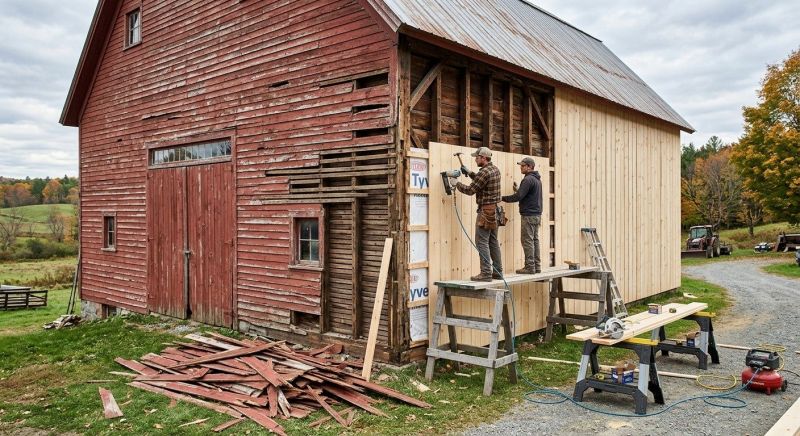 Barn Siding Replacement in Stedman, NC