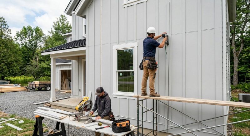Batten Siding Installation in Fuquay Varina, NC