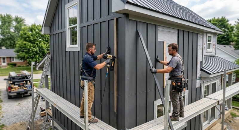 Batten Siding Installation in Lillington, NC