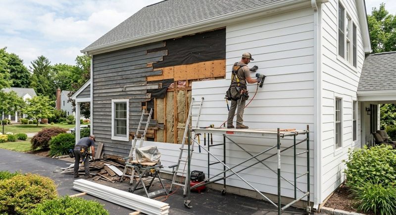 Board Siding Replacement in Harnett County, NC