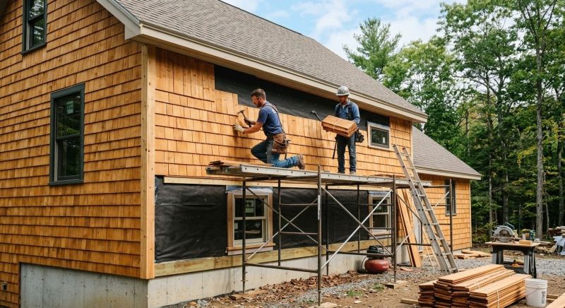 Cedar Siding Installation in Benson, NC