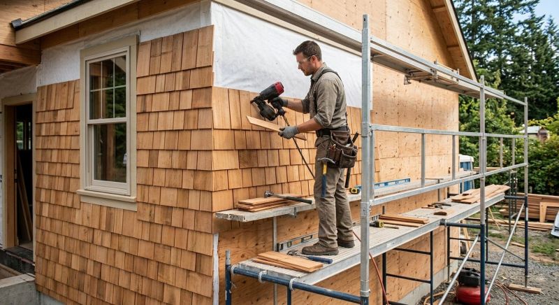 Cedar Siding Installation in Clayton, NC
