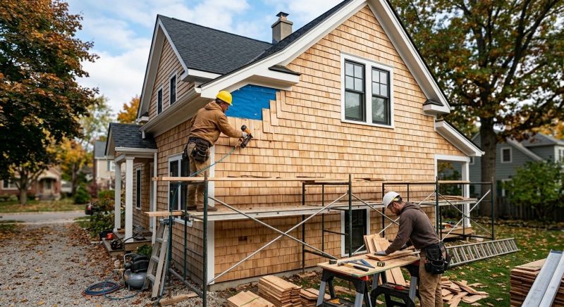 Cedar Siding Installation in Clayton, NC