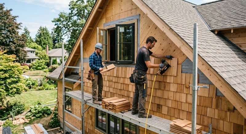 Cedar Siding Installation in Lillington, NC
