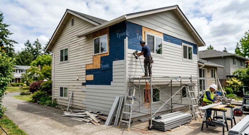 Cement Siding Installation in Holly Springs, NC