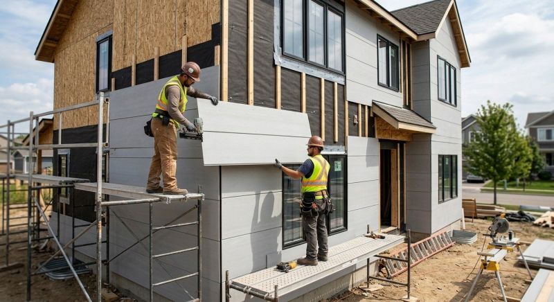 Cement Siding Installation in Harnett County, NC