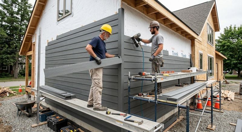 Cement Siding Installation in Harnett County, NC