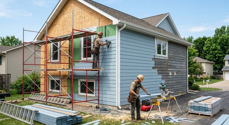 Cement Siding Replacement in Benson, NC