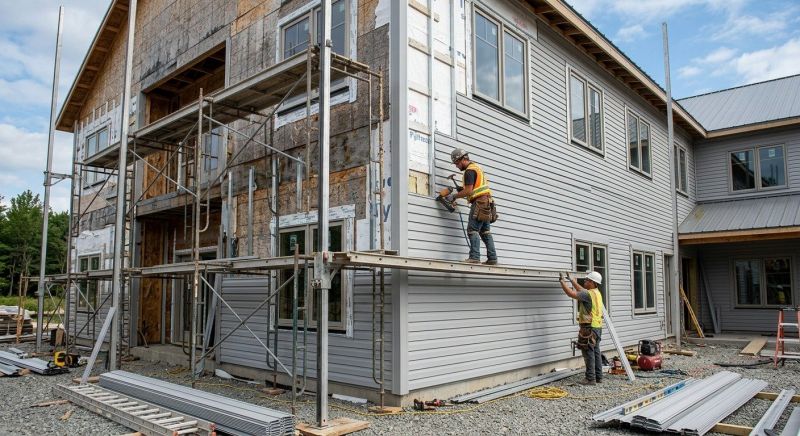 Commercial Siding Installation in Harnett County, NC