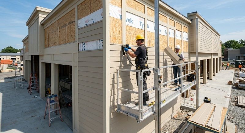 Commercial Siding Installation in Harnett County, NC