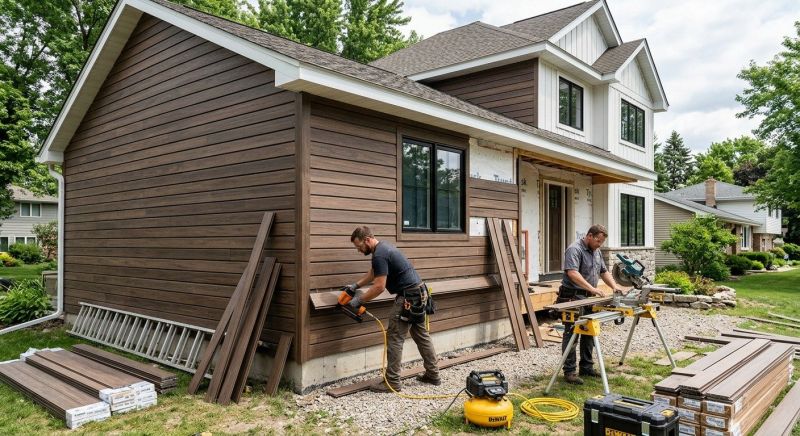Composite Siding Installation in Benson, NC