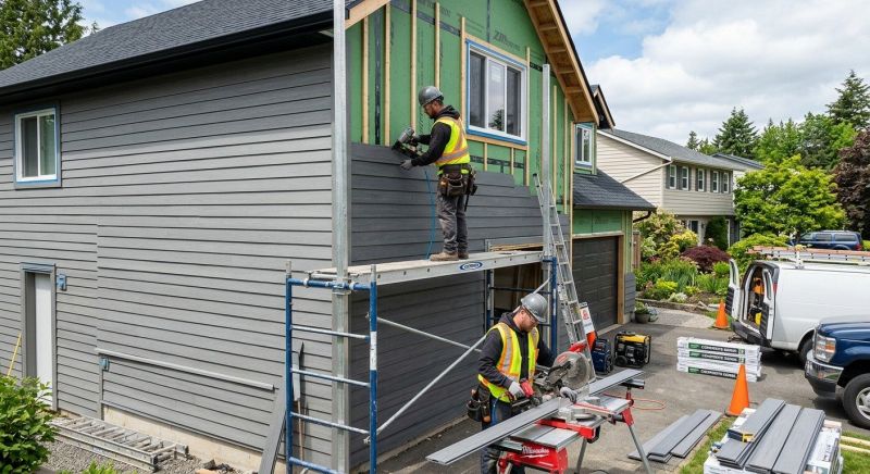 Composite Siding Installation in Clayton, NC