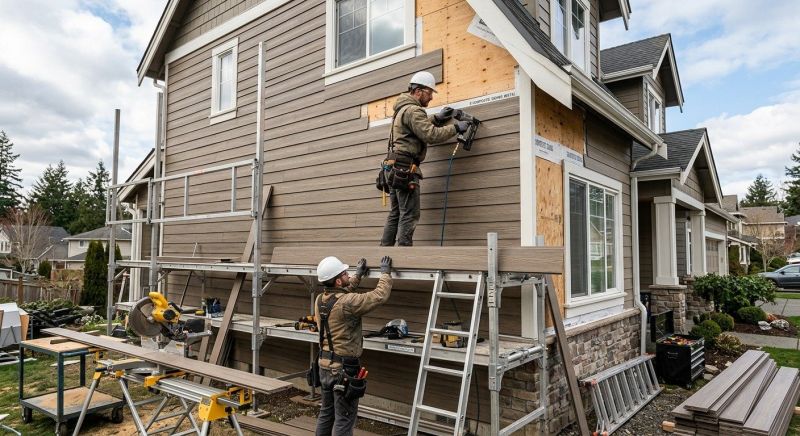 Composite Siding Installation in Selma, NC