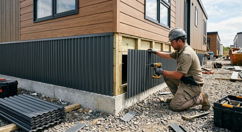 Corrugated Siding Installation in Harnett County, NC