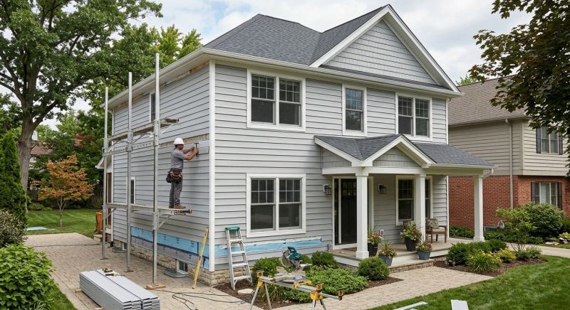 Dutch Lap Siding Installation in Harnett County, NC