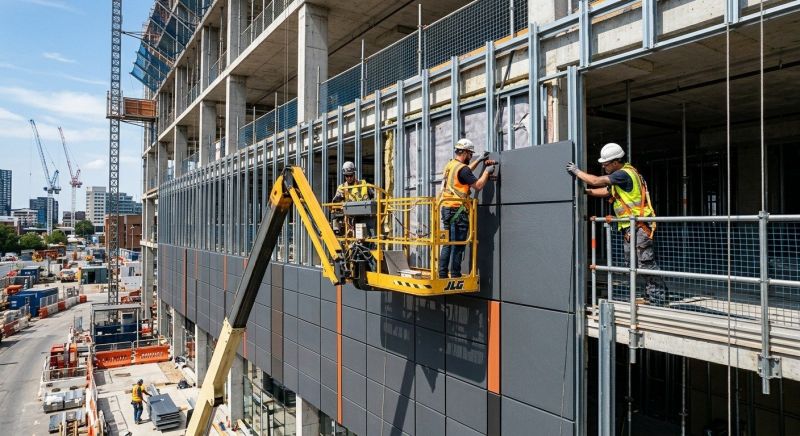Facade Cladding Installation in Harnett County, NC