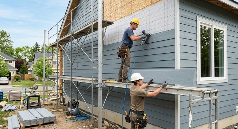 Fiber Cement Siding Service in Harnett County, NC