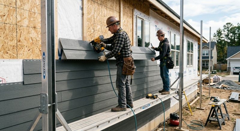 Fiber Cement Siding Service in Harnett County, NC