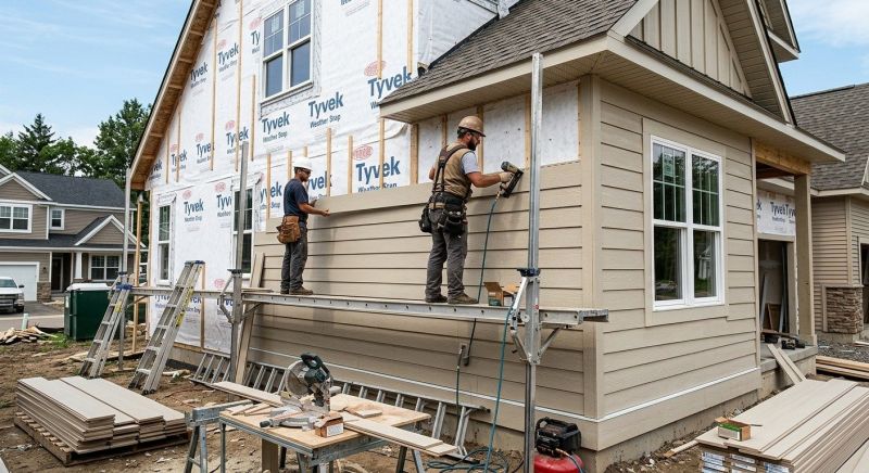 Fiber Siding Installation in Harnett County, NC