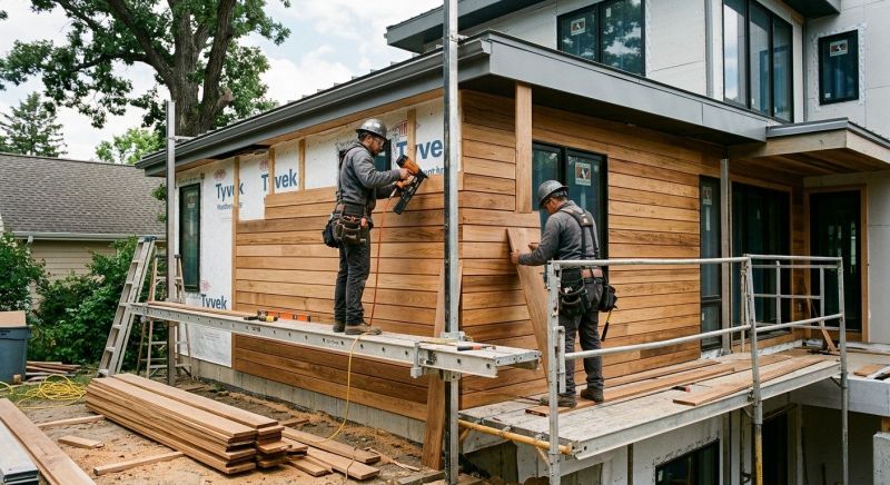 Hardwood Siding Installation in Dunn, NC