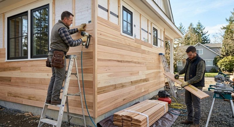 Hardwood Siding Installation in Lillington, NC
