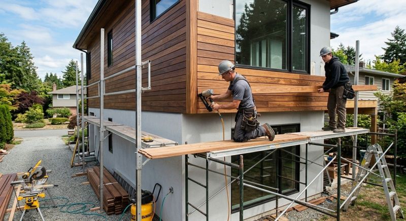 Hardwood Siding Installation in Selma, NC
