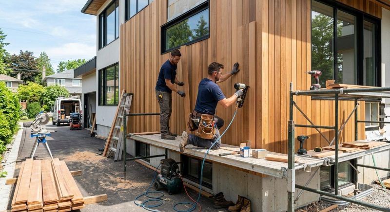 Hardwood Siding Installation in Selma, NC