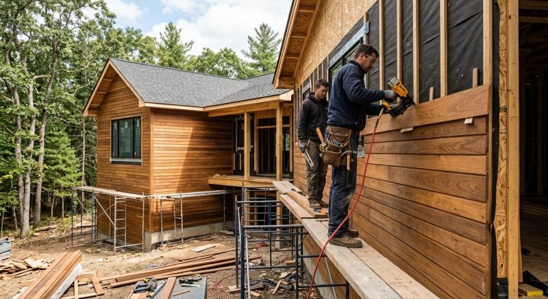 Hardwood Siding Installation in Spring Lake, NC