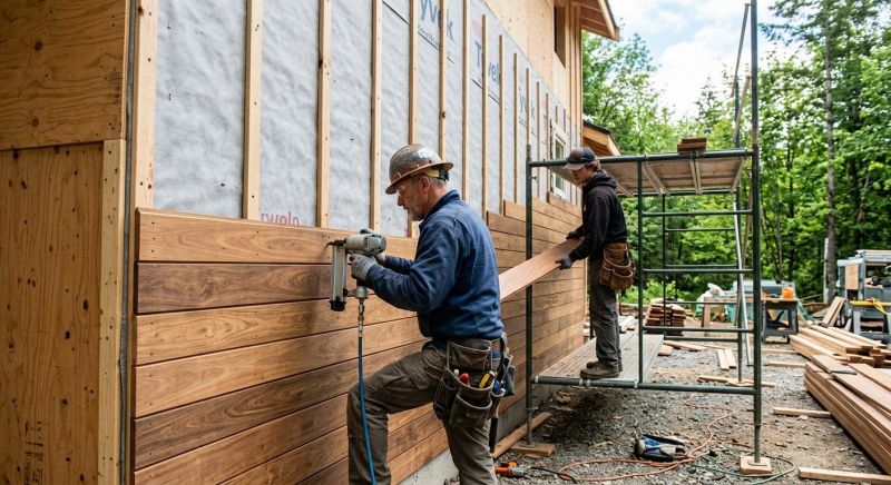 Hardwood Siding Installation in Stedman, NC