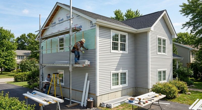 House Siding Installation in Benson, NC