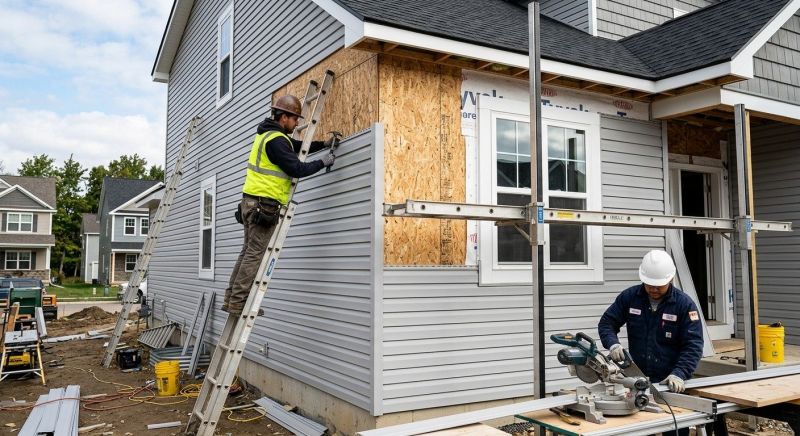House Siding Installation in Holly Springs, NC