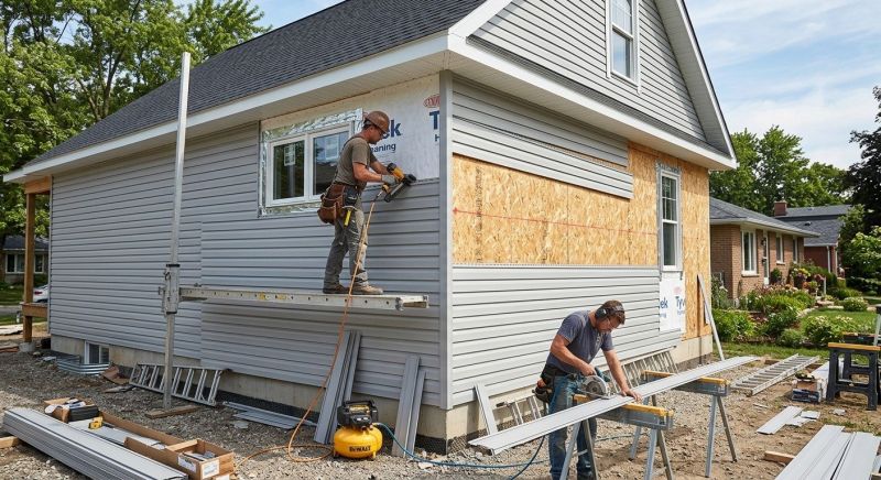 House Siding Installation in Harnett County, NC