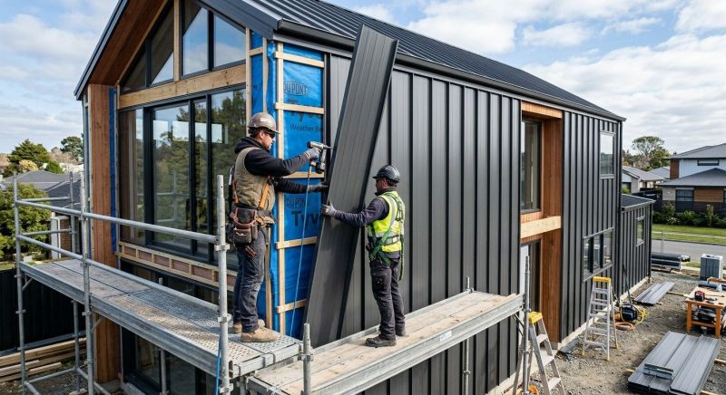 Metal Cladding Installation in Harnett County, NC