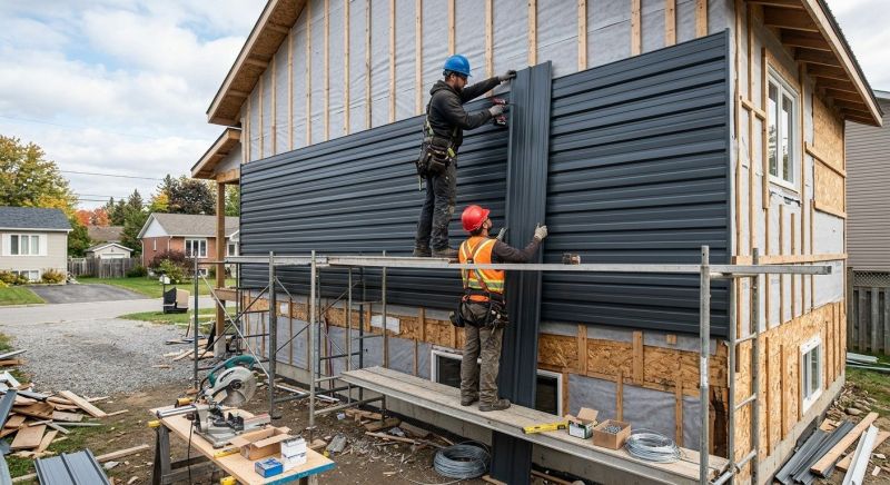 Metal Siding Installation in Harnett County, NC