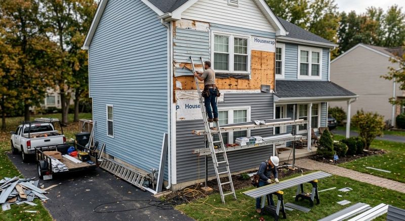 Residential Siding Replacement in Harnett County, NC