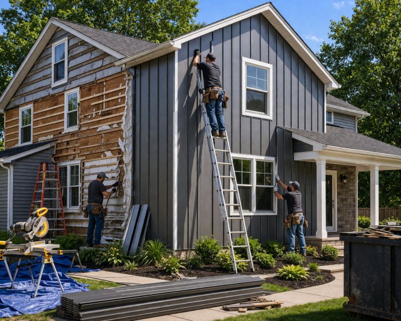 Residential Siding Replacement in Harnett County, NC