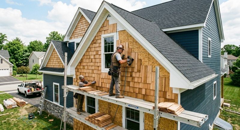 Shake Siding Installation in Clayton, NC