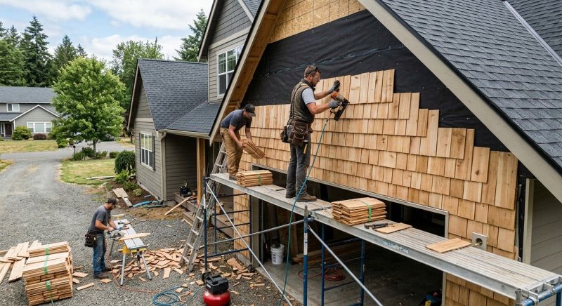 Shake Siding Installation in Stedman, NC