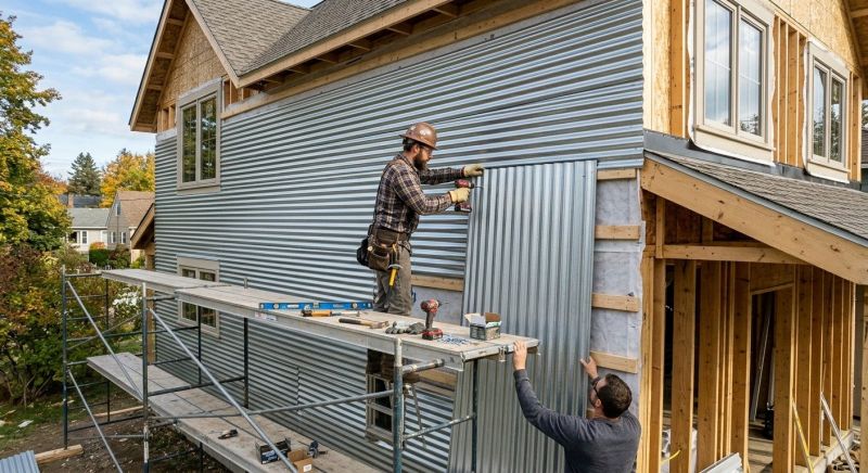 Sheet Metal Siding Replacement in Harnett County, NC
