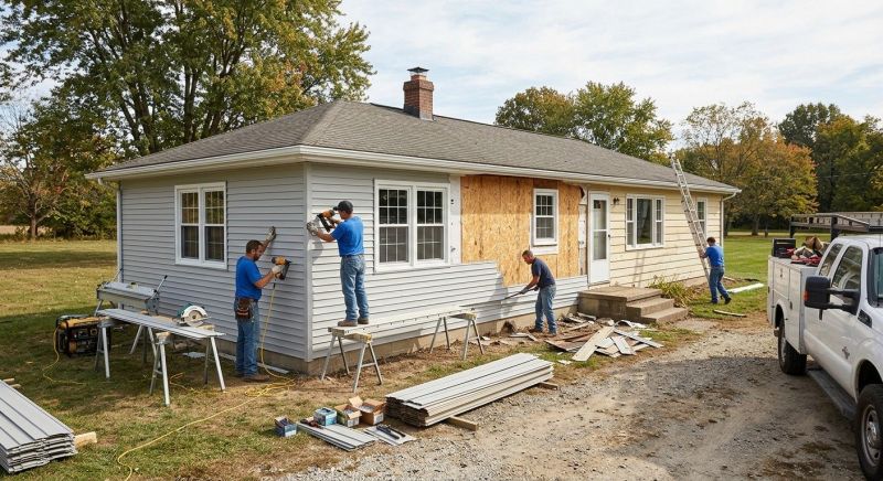 Siding Replacement in Holly Springs, NC