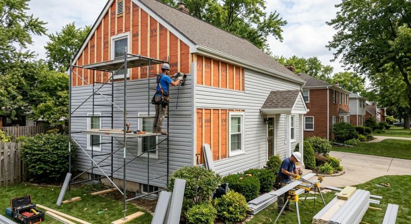 Thermal Siding Installation in Harnett County, NC
