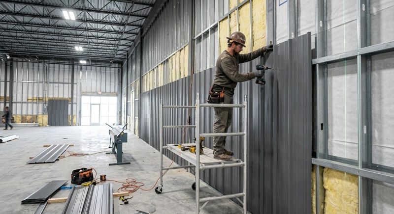Tin Siding Installation in Harnett County, NC