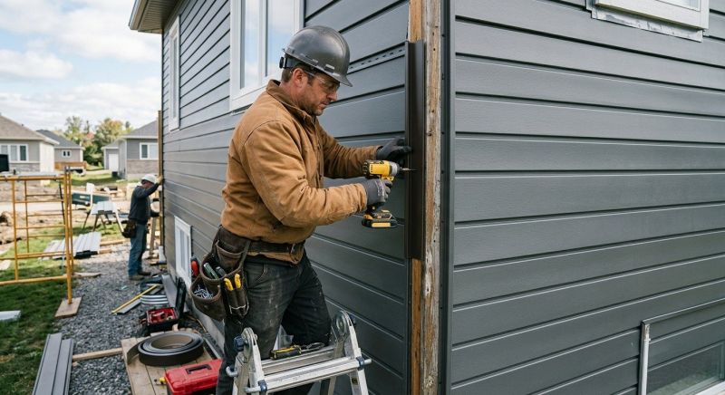 Tin Siding Installation in Harnett County, NC
