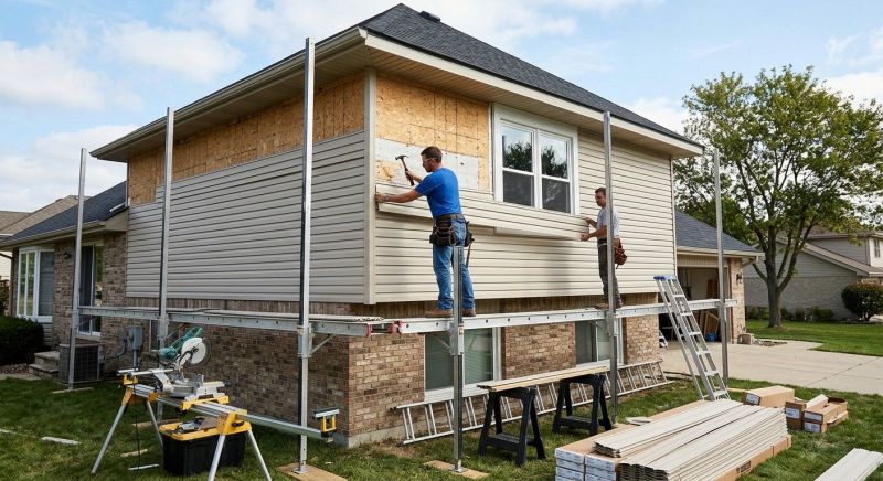 Vinyl Siding Installation in Holly Springs, NC