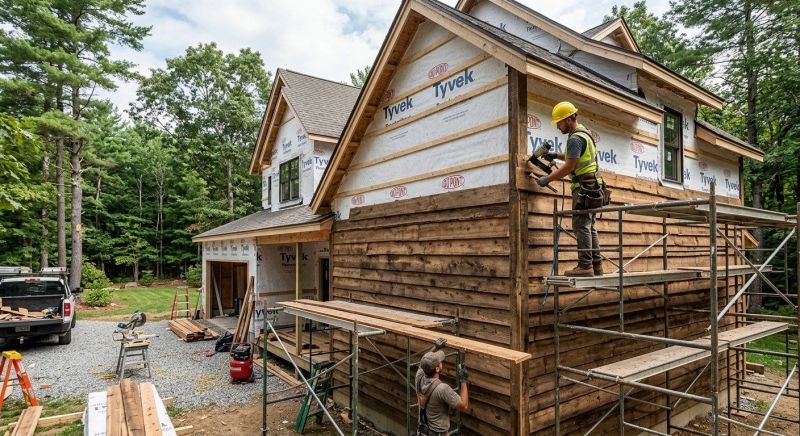 Wood Barn Siding Installation in Harnett County, NC