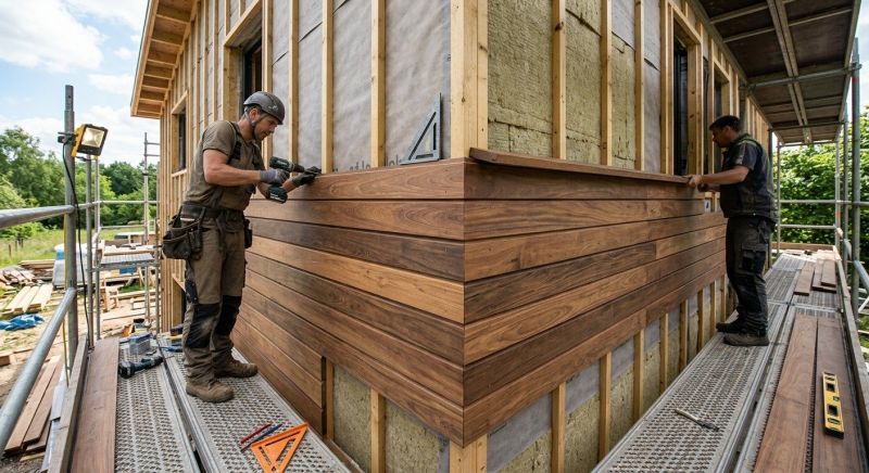 Wood Cladding Installation in Benson, NC