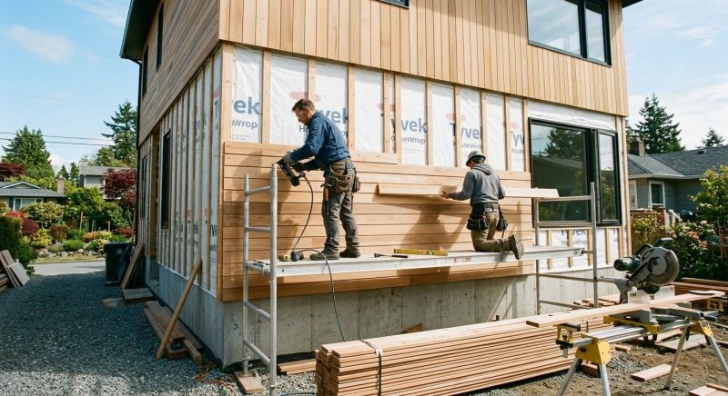 Wood Cladding Installation in Clayton, NC